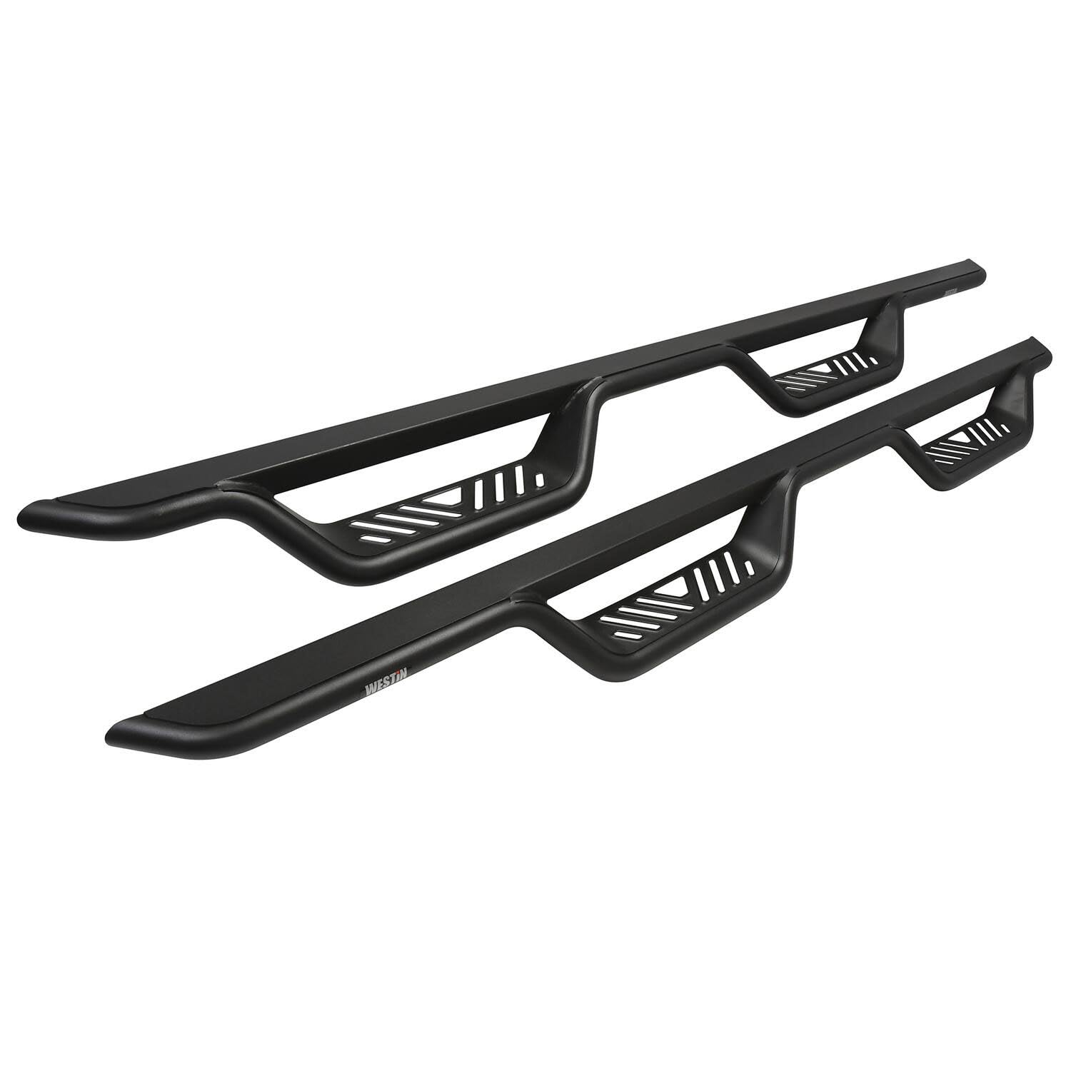 Westin 20-13255 Black Outlaw Drop Nerf Step Bars Fits 2007-2021 Tundra Crewmax 1 Pair