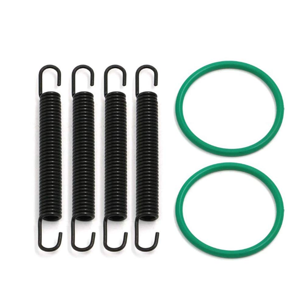 Cosmoska For Banshee Exhaust Springs Pipe Spring Kit With O-Rings For Yamaha Banshee 350 1987-2006 Yfz350