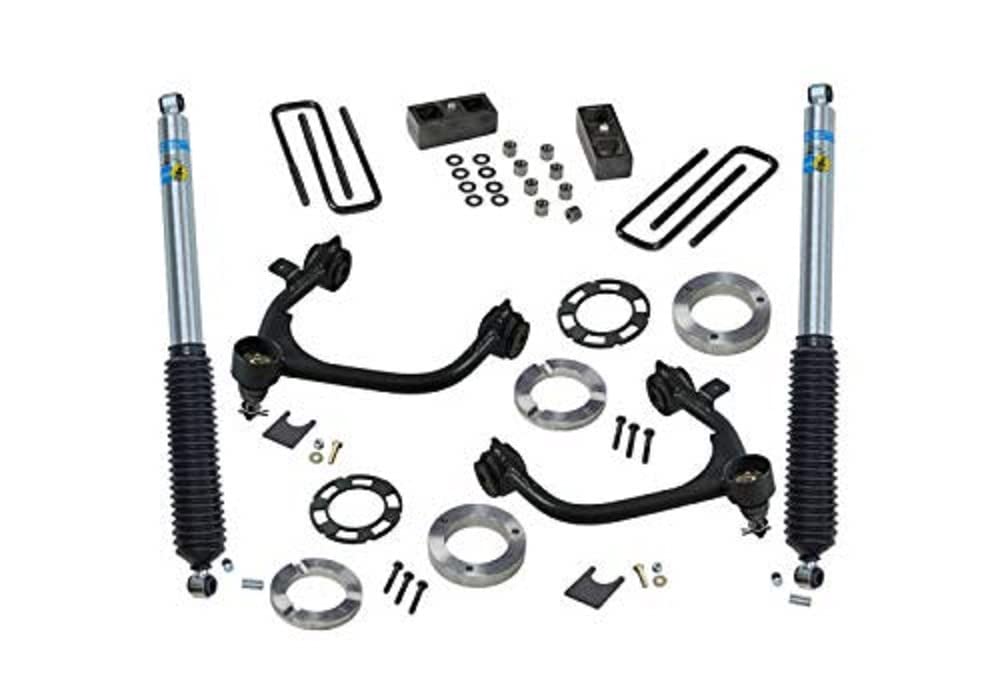Realtruck Superlift Suspension 3' Lift Kit | Complete Lift Kit With Rear Bilstein 5100 Series Shocks & Upper Control Arms | 3900B | Fits 2019-2024 Chevrolet Silverado/Gmc Sierra 1500