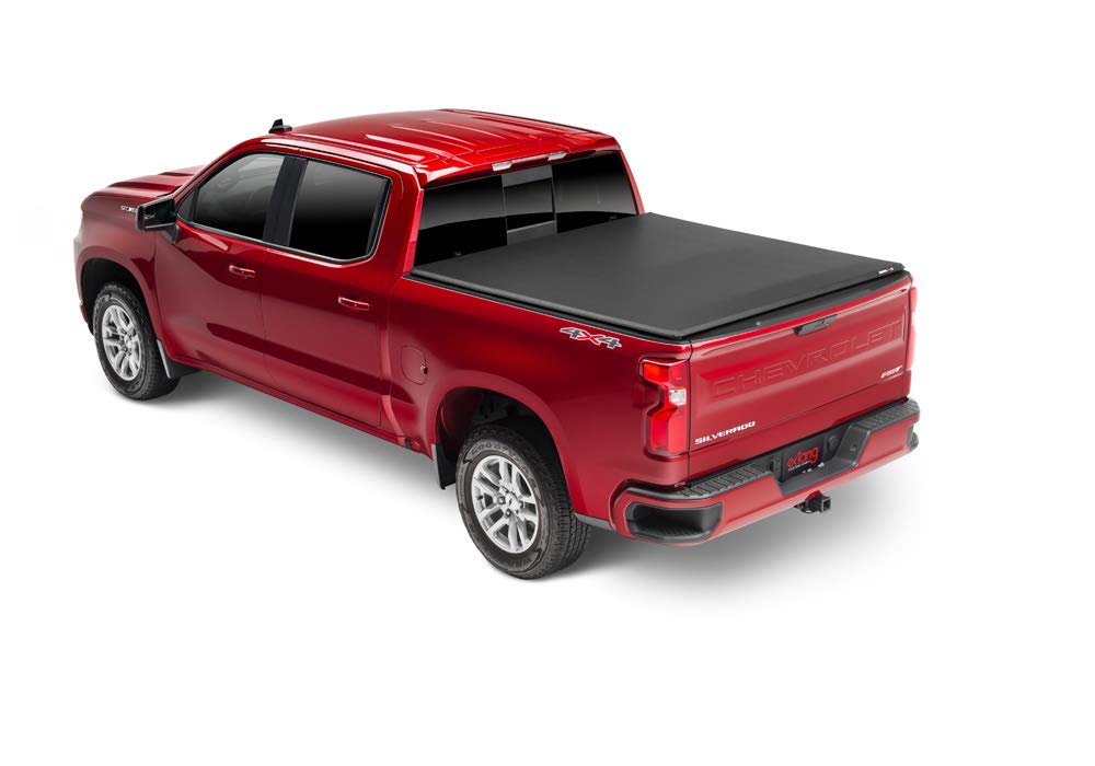 Realtruck Extang 92658 Trifecta 2.0 Tonneau Cover Black Leather Grained Fabric Trifecta 2.0 Tonneau Cover
