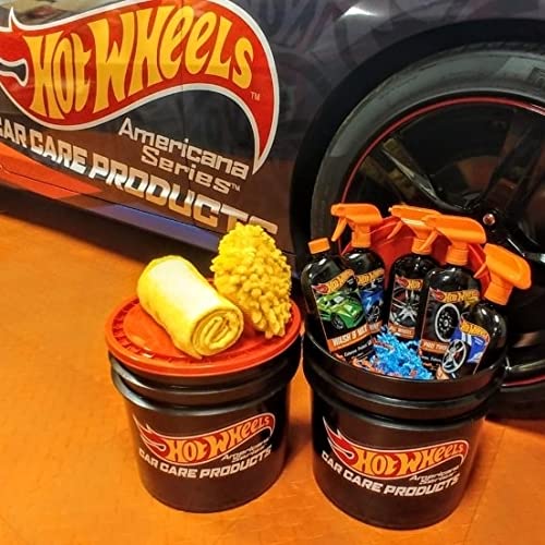 Hot Wheels Car Care Hwcbukit Collectors Bucket Wash Ki (1)