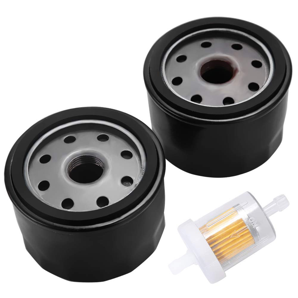 Oil Filter With Fuel Filter Replacement For Kawasaki Fx600V Fr691V Fr730V Fr651V Fr541V Fr600V Fx600V Fs730 Fx600V Fs451V Fs481V Fs691V Fs651V 4 Cycle Engine Replace#49065-7007, 49065-7002, 49065-2057