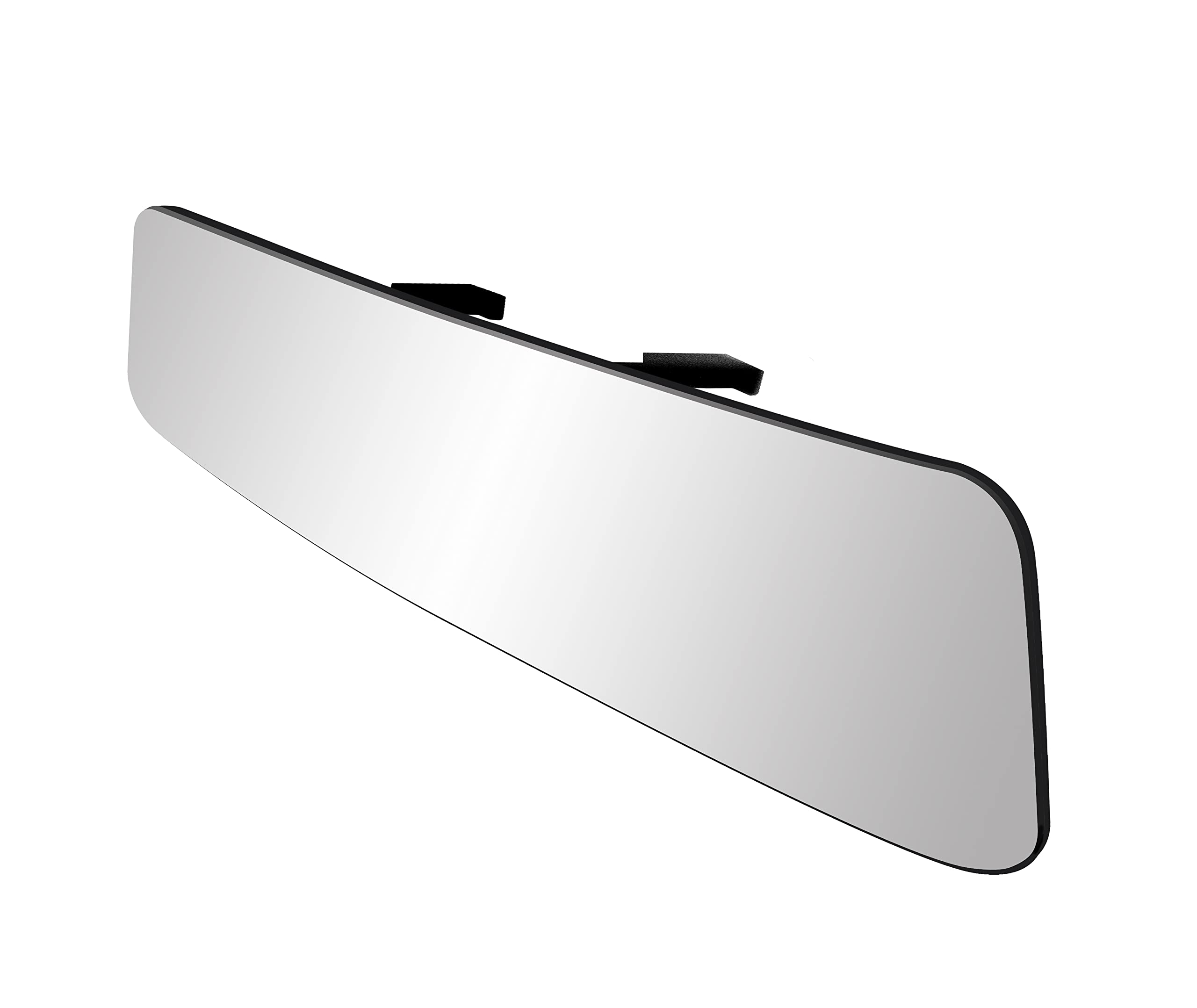 11' X 3' Frameless Wide Angle Mirror, Clip-On