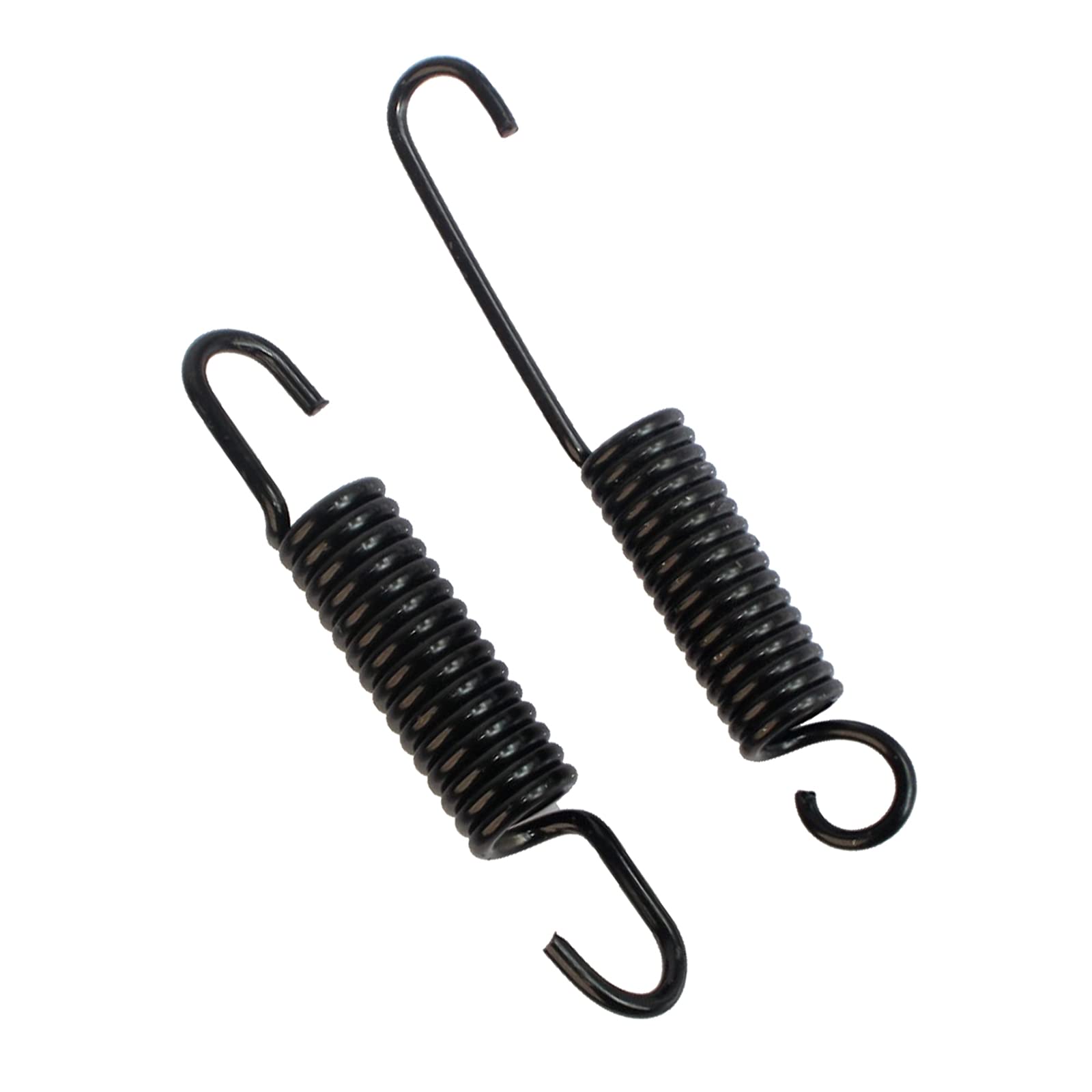 Minho 2Pcs Universal Motorcycle Kickstand Spring Set Dirt Bike Side Stand Return Spring 10Cm&11Cm Length