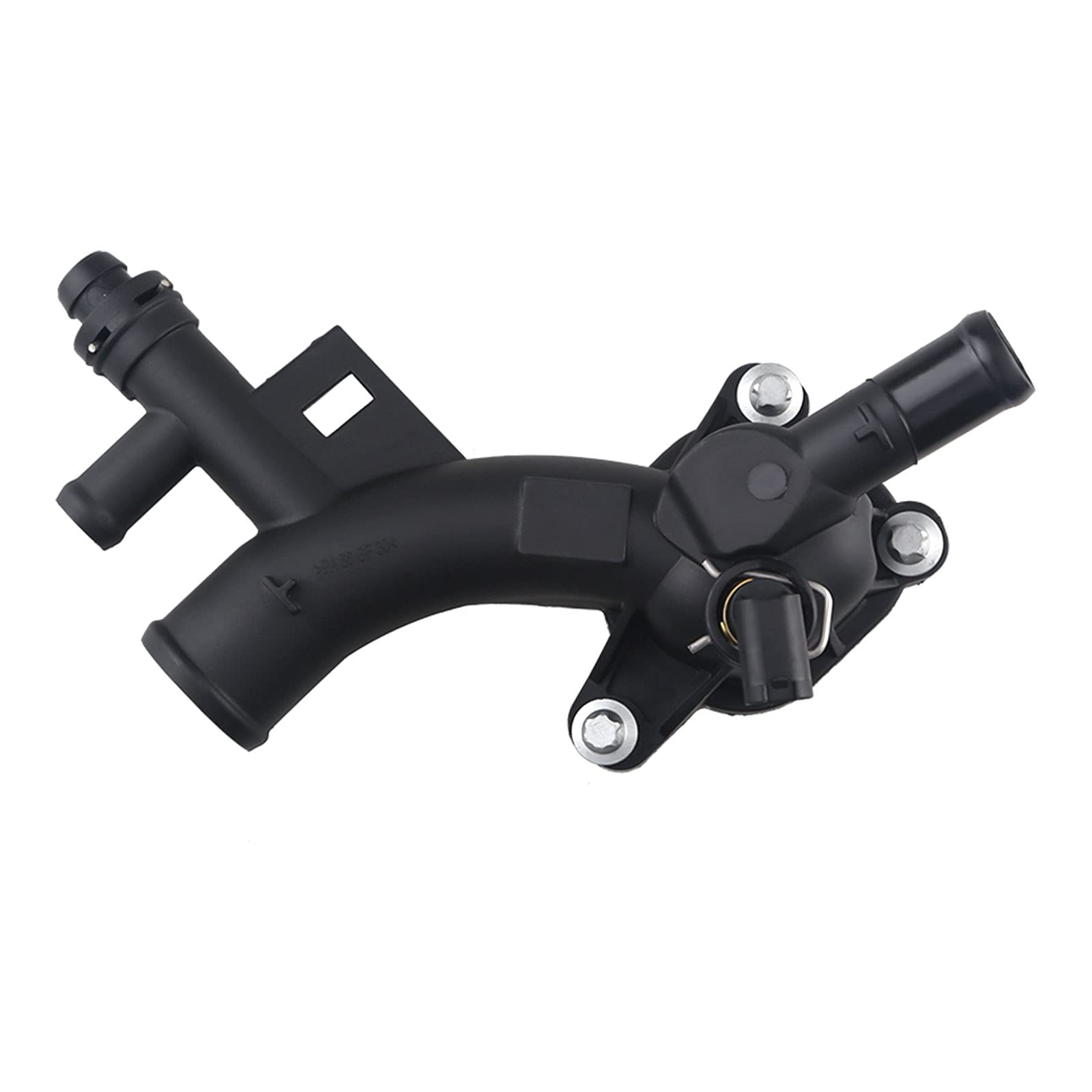 Wmphe Engine Coolant Thermostat Housing Water Outlet With Sensor Compatible With Chevy Cruze, Sonic, Trax And Buick Encore 1.4L Replaces 25193922, 15-11105, 902-846, 55565334, 1511105, 902846