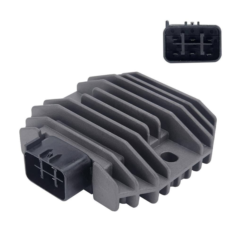 Voltage Regulator Rectifier Fits For Yamaha Yzf R6 06-12 Xvs 125 200 650 1100 Rhino 450 660 Kodiak 400 450 Grizzly 350 Bt1100 Wr250R Raptor 700 Tmax Xp500 Xv1600 5Bn-81960-00-00 5Bn819600000 Sh650D-11