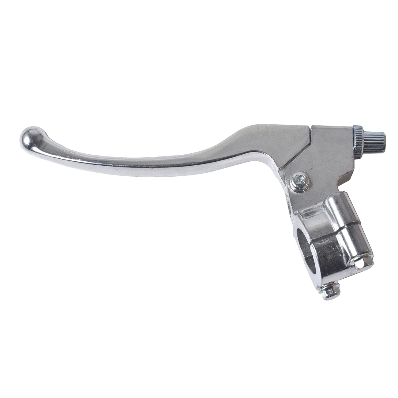 Silver Left Brake Handle Clutch Lever Perch For 98Cc 196Cc 6.5Hp 5.5Hp Coleman Ct200U Bt200X Trail 200 Cc100X Ct100U Baja Motovox Mini Bike Motorsports Ssr125 Crf Xr 70 80 Xr200 Yamaha Pit Dirt Bike