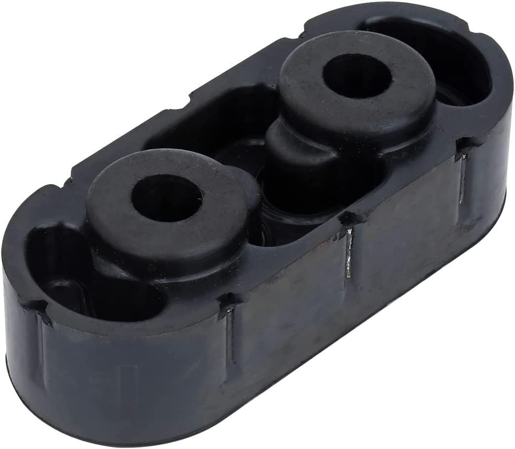 Exhaust Muffler Hanger Insulator (2Pcs) 15092802 Fits For Chevy Express Suburban Silverado 1500 2500 3500 Hd,For Yukon Savana Sierra 1500 2500 3500 Hd,For Cadillac Escalade,Muffler Tailpipe Hanger