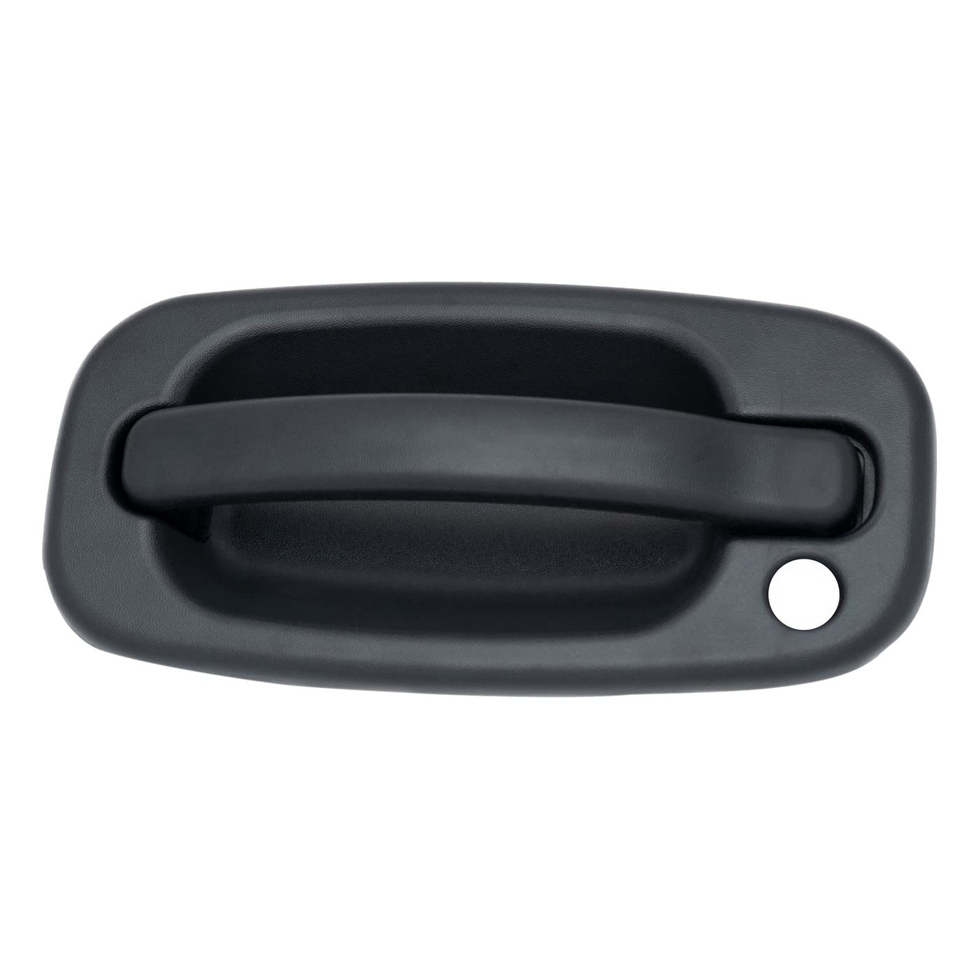 Deal Auto Electric Parts 1Pc Front Driver Left Side Textured Black Exterior Door Handle W/Key Hole Compatible With 99-06 Silverado/Sierra 00-06 Suburban/Tahoe/Yukon/Xl 02-06 Avalanche/Escalade/Esv/Ext