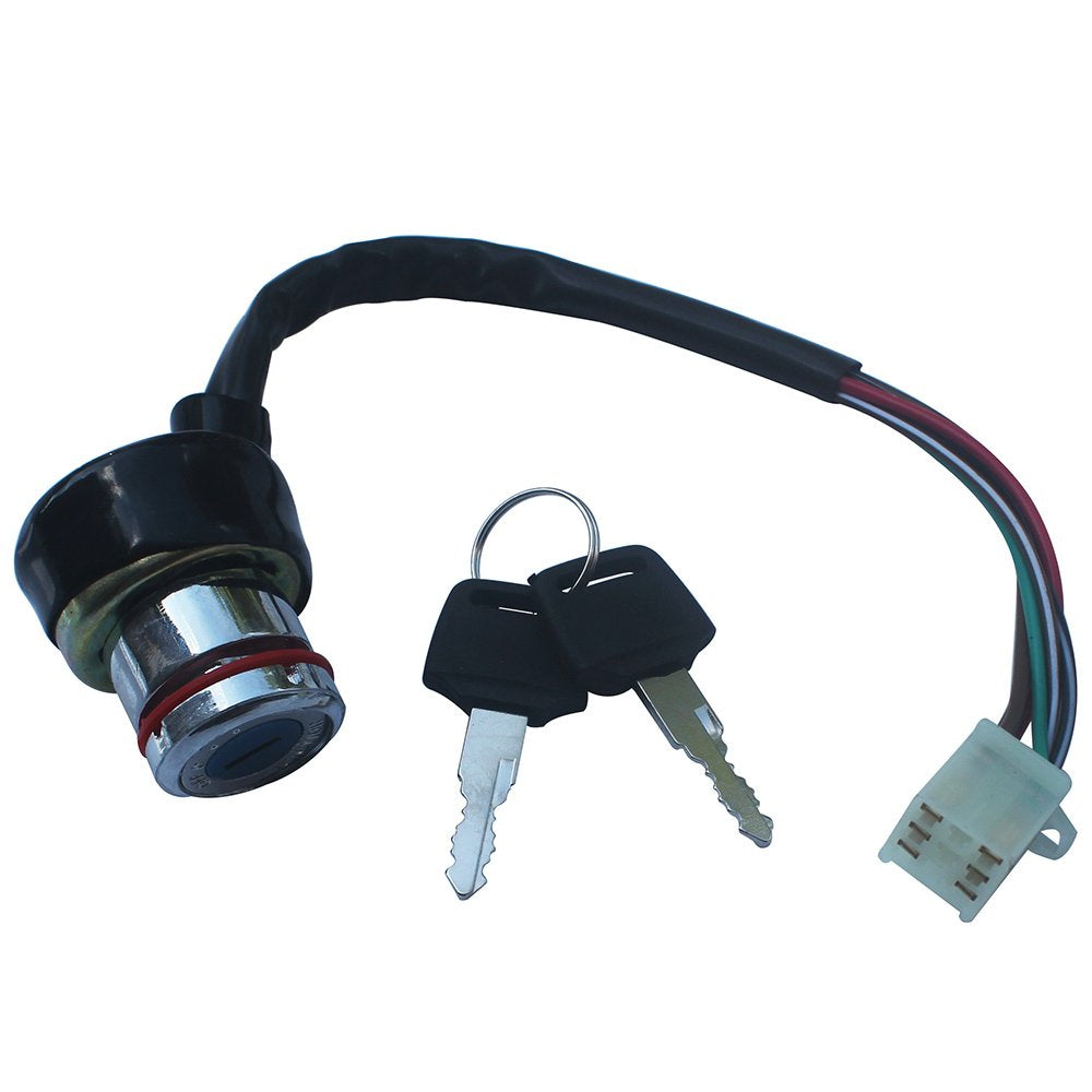 Kipa 6-Wires Key Ignition Switch For Kazuma Meerkat 50Cc Falcon 90Cc 110Cc 125Cc Redcat Atv Quad