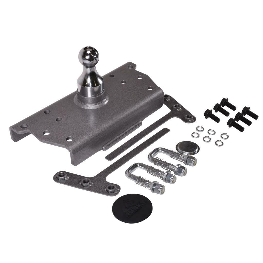 Husky Towing 33205, 35000 Pound Gross Weight Capacity/ 8750 Pound Tongue Weight, Under Bed, 2-5/16 Inch Removable Ball With 5/8 Inch Safety Chain Loop, Steel, Fits 2019-2024 Ram 2500/3500