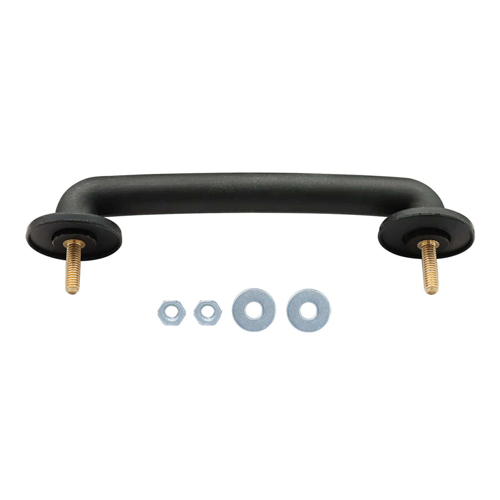 Front Windshield Hold Down Bracket, Strap Hood Footman Loop Replace 55176422 Hood Accessories Compatible With 1997-2006 Jeep Wrangler Tj, 2007-2018 Jeep Wrangler Jk Strap Hood Loop Bracket Hood Handle