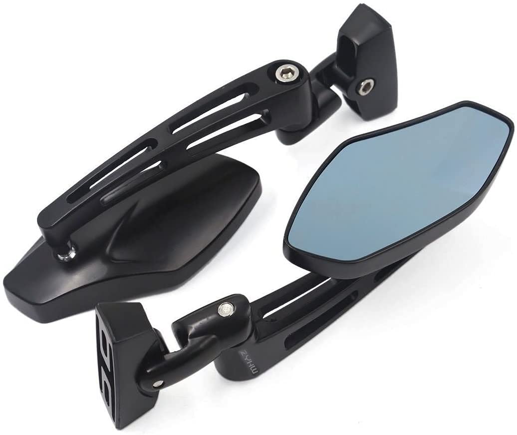 Zyhw 2Pcs Black Rearview Mirrors For Suzuki Gsxr 600 750 1000 1300 Hayabusa