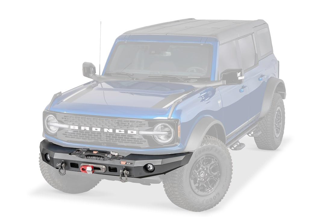 Warn 107870 Elite Series Front Bumper, Fits: Ford Bronco (2021)