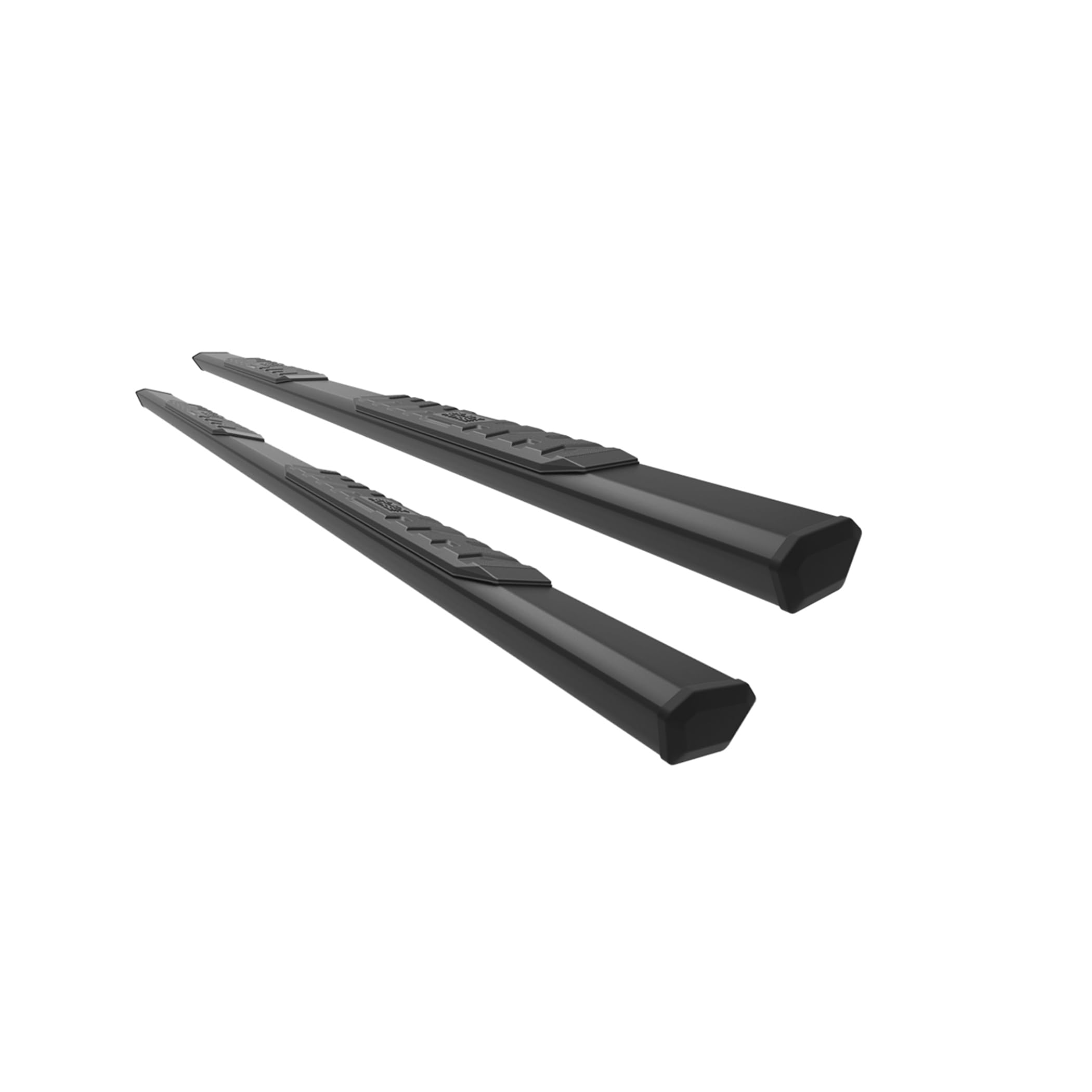 Black Horse Off Road Black Aluminum Epic Running Boards Compatible With 2005-2022 Toyota Tacoma Access Cab E2369