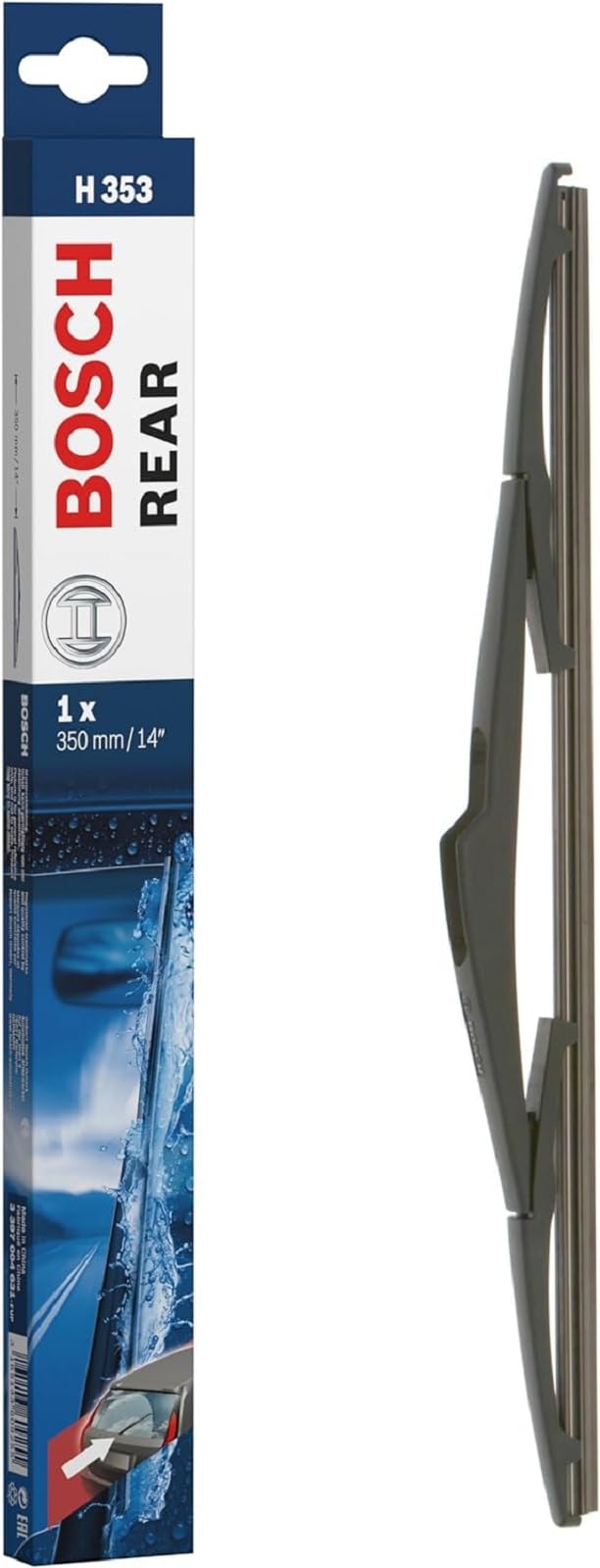 Bosch H353 Rear Wiper Blade; 14' - Single
