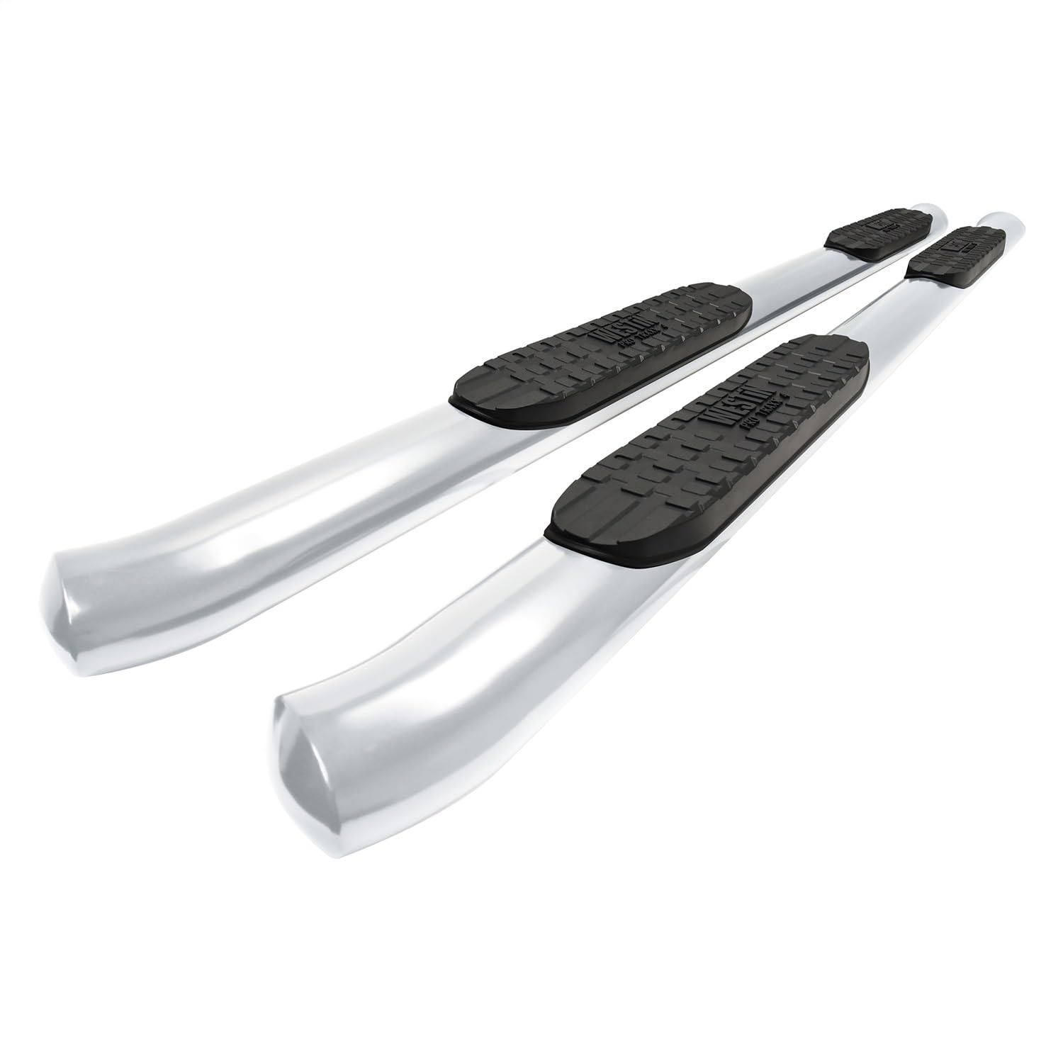 Westin 21-24230 Pro Traxx 4 Oval Nerf Step Bars Fits 2022-2023 Tundra Crewmax Polished Ss 1 Pair