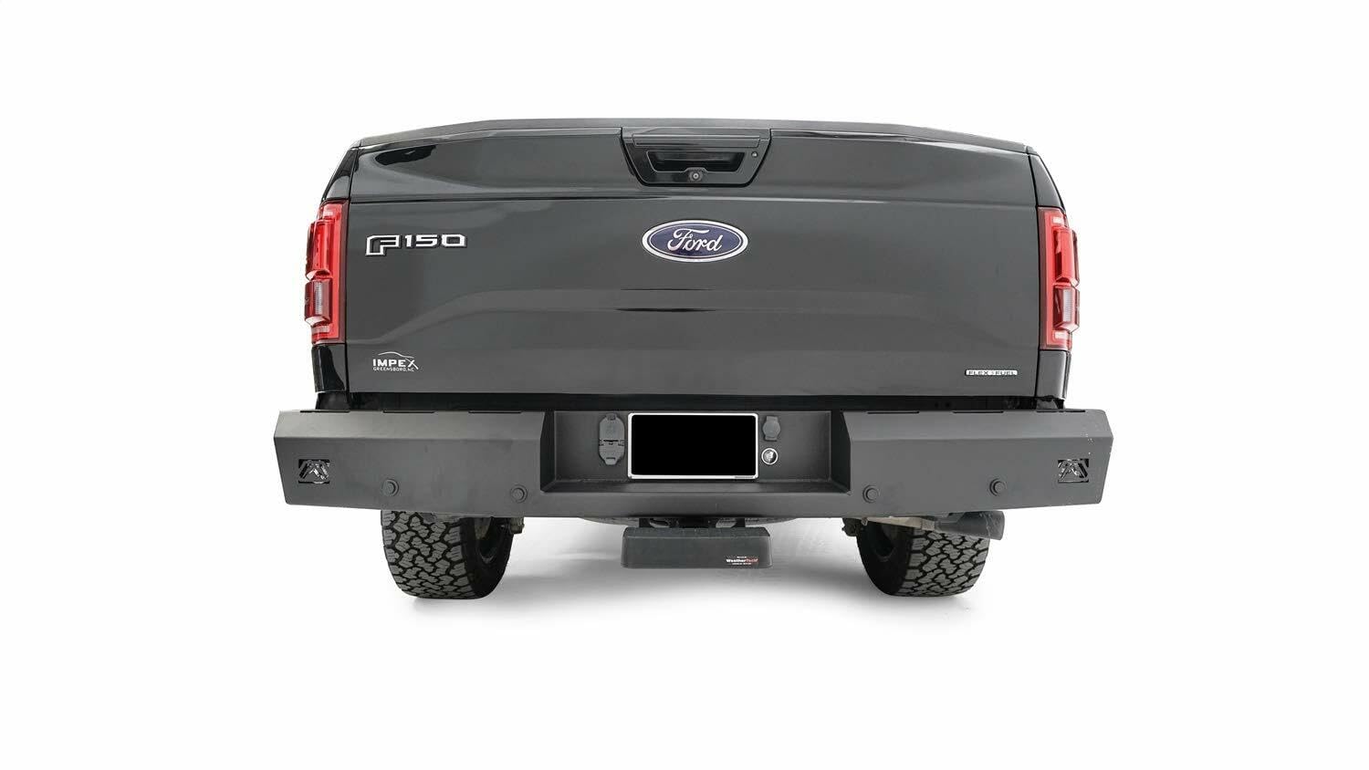 15-17 F150 Red Steel Rear
