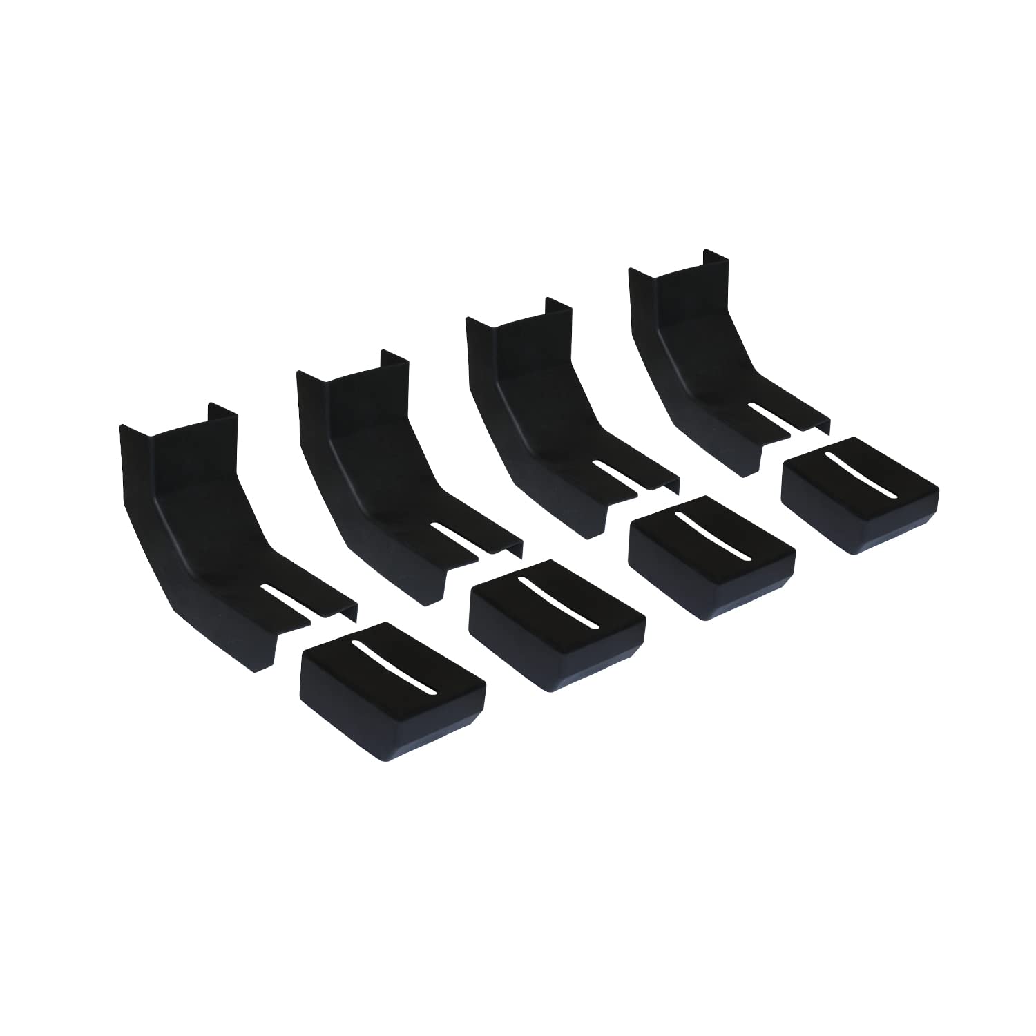 Raptor Series Rb-Bkc4: Bracket Covers Black Thermoplastic Rubber