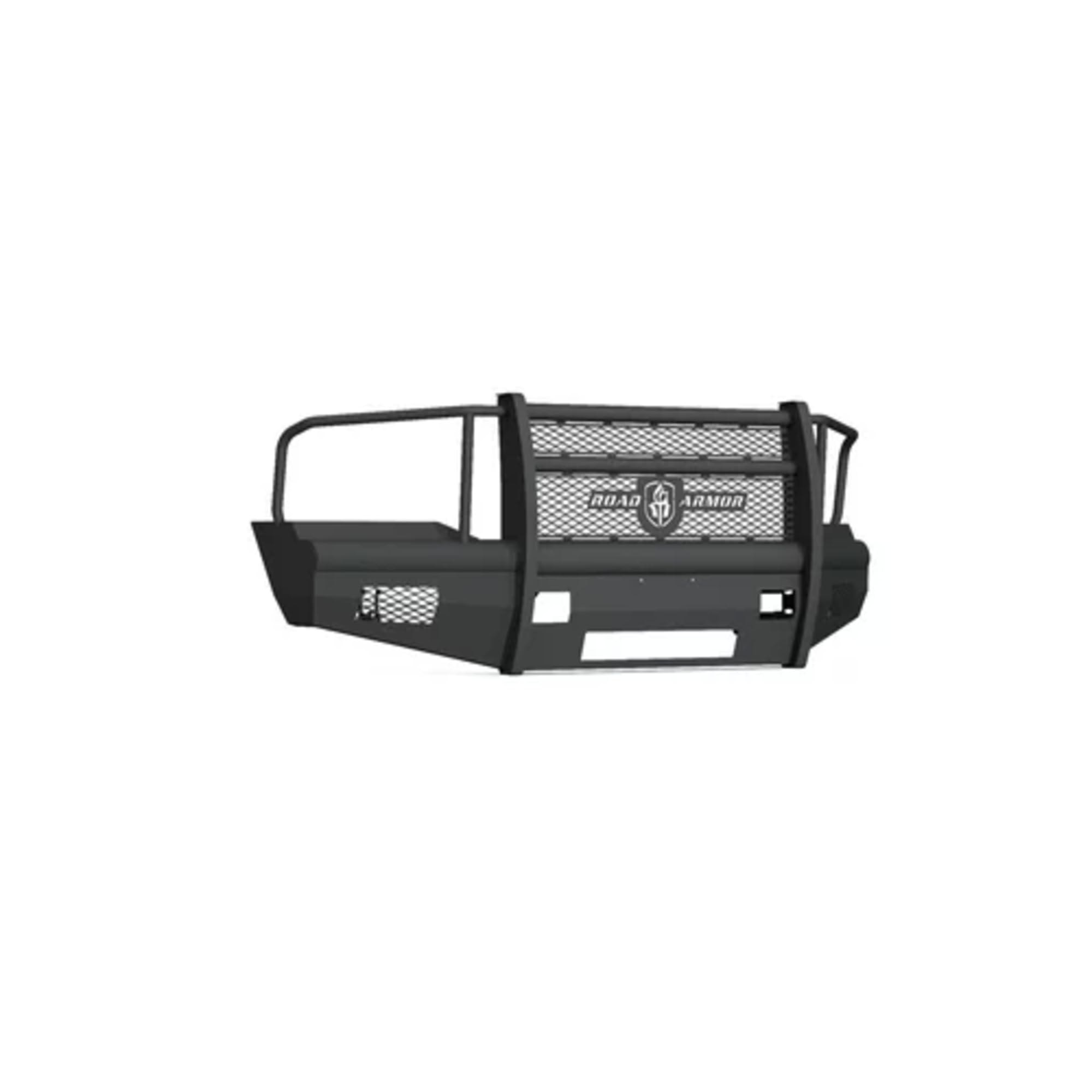 Road Armor 6992Vf6B Vaquero Series Full Width Black Powder Coat Front Hd Bumper With Full Grille Guard