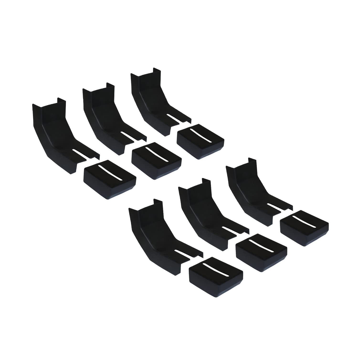 Raptor Series Rb-Bkc6: Bracket Covers Black Thermoplastic Rubber