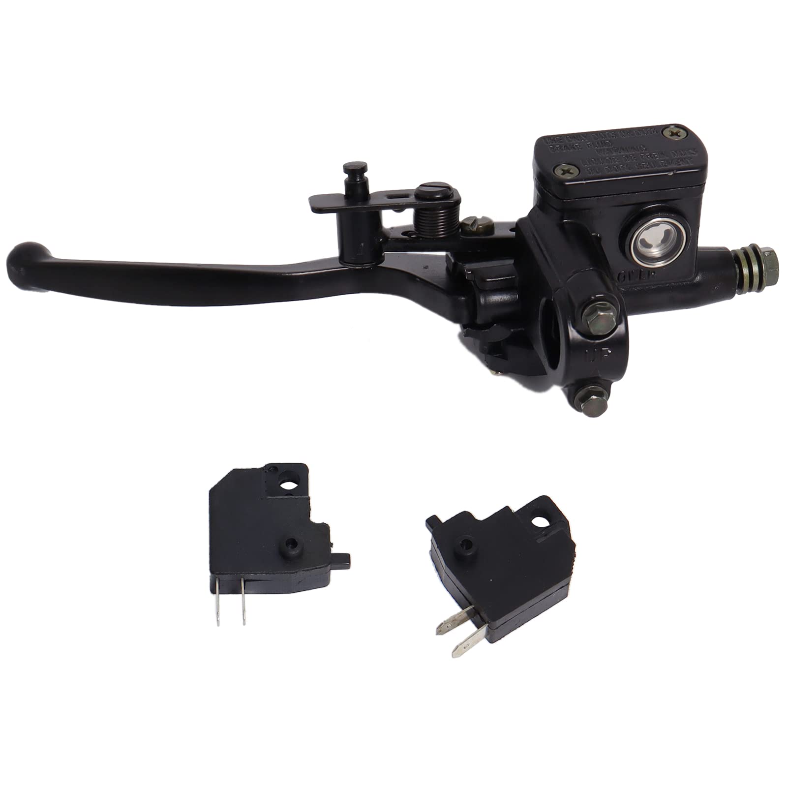 Poweka New 50Cc 70Cc 90Cc 110Cc 125Cc 150Cc 200Cc 250Cc Kids Atv Dirt Bike Left Hand Hydraulic Brake Master Cylinder With Handle Lever