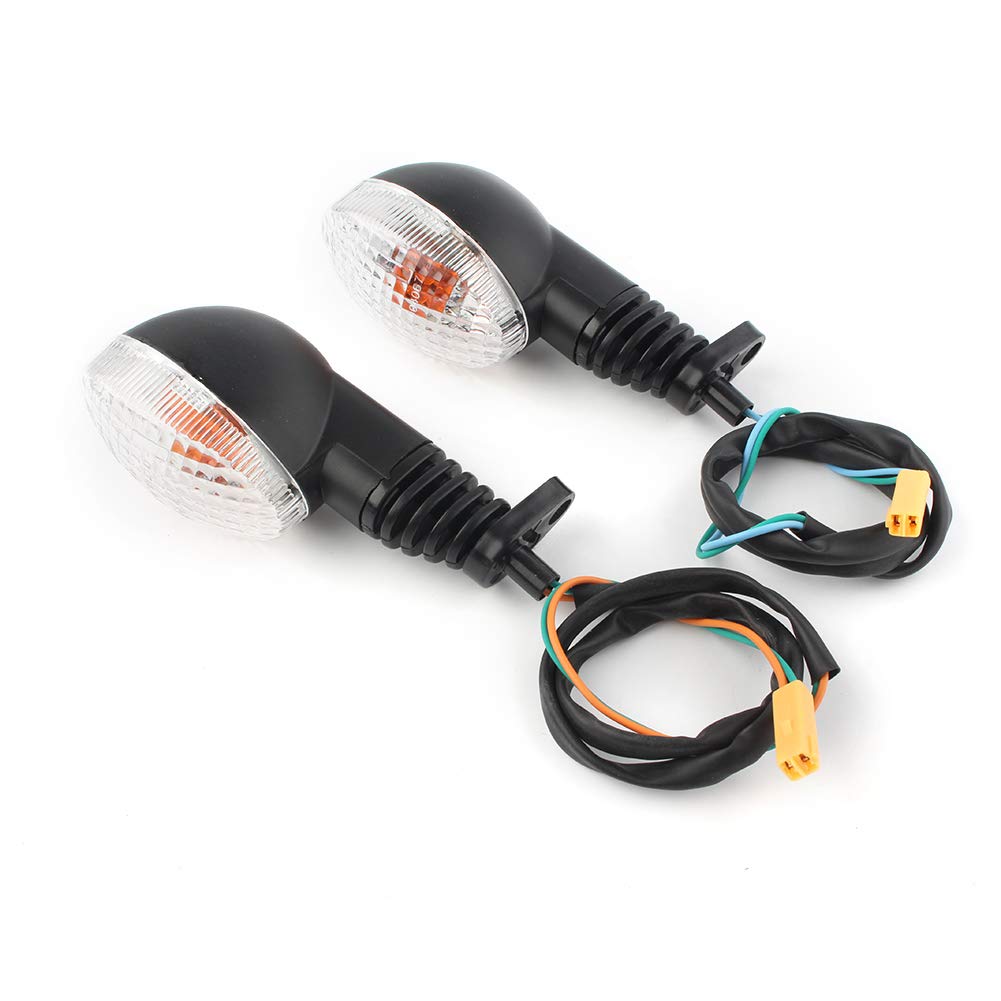Gzyf 1 Pair Motorcycle Turn Signal Indicator Light Lamp For Kawasaki Ninja 250R 2008-2012 / Klx 250Sf 2009-2010 / Klx250S 2009-2014 / Vn 650 Vulcan S 2015-2017