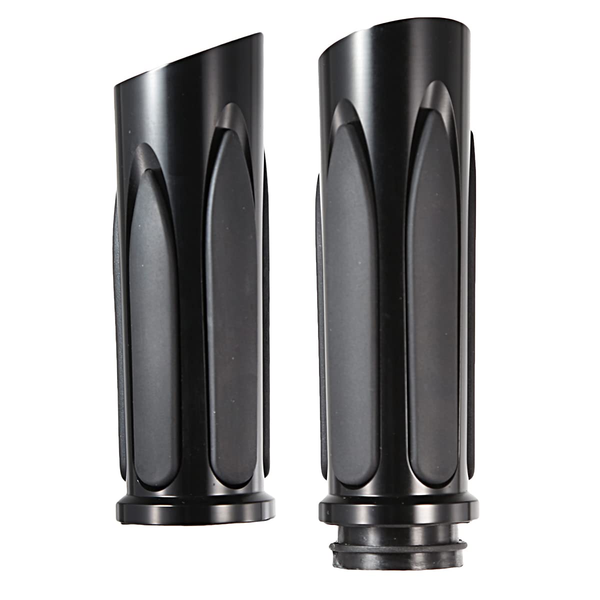 All Black Hand Grips For Harley Touring Street Glide Road King Flh/T Flhx Flhr 2008-2023 Models…