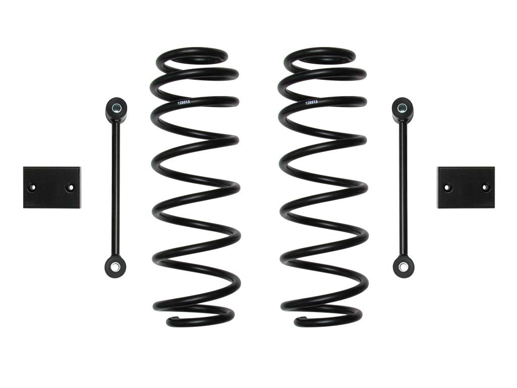Icon 2.5' Lift, Rear, Dual Rate Coil Spring Kit, Compatible With 2018-Up Jeep Jl Wrangler, 22026