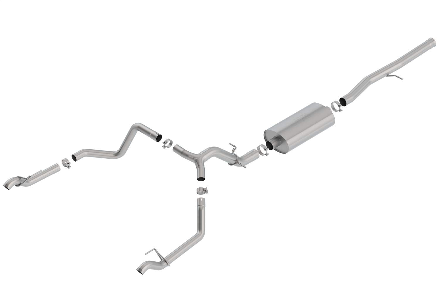 Borla Silverado/Sierra 1500 6.2L 2019 Cat Back Exhaust Touring