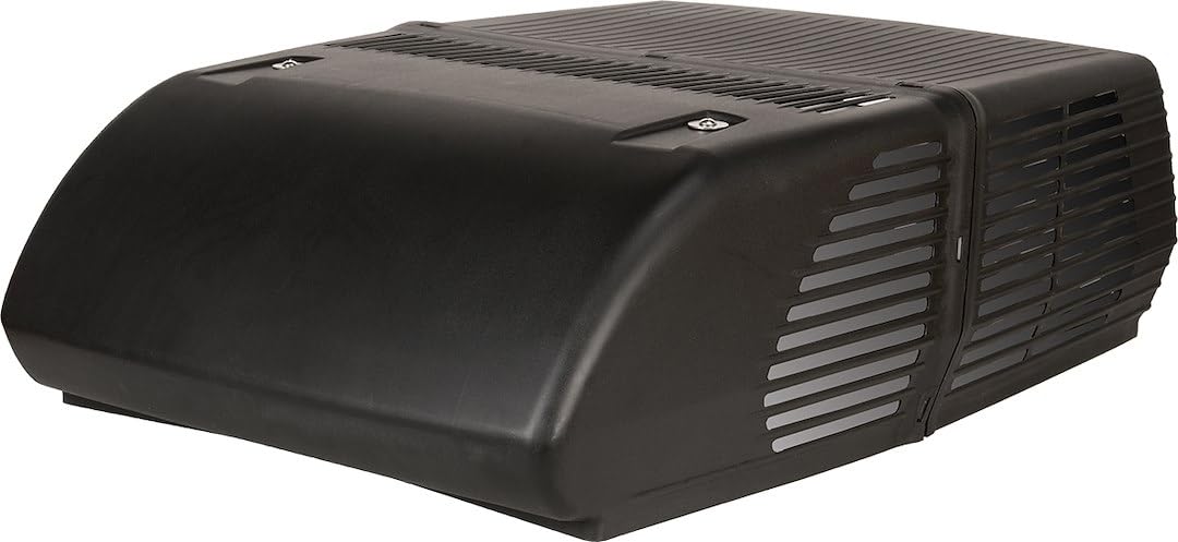 Coleman-Mach 45203-6792 Signature Series Mach 10 Low-Profile Air Conditioner - 13,500 Btu A/C, Textured Black