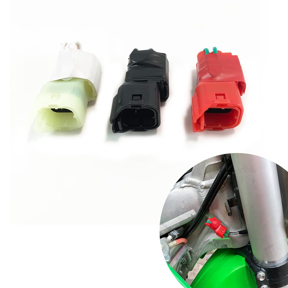 3 Colors Dfi Map Wire Lead Coupler For Kawasaki Kx250 Kx250F Kx250Xc Kx450 Kx450F Kx450Sr Kx450X Wire-Lead,Mode Select,Black Wire-Lead,Mode Select,White Chassis Electrical Equipment