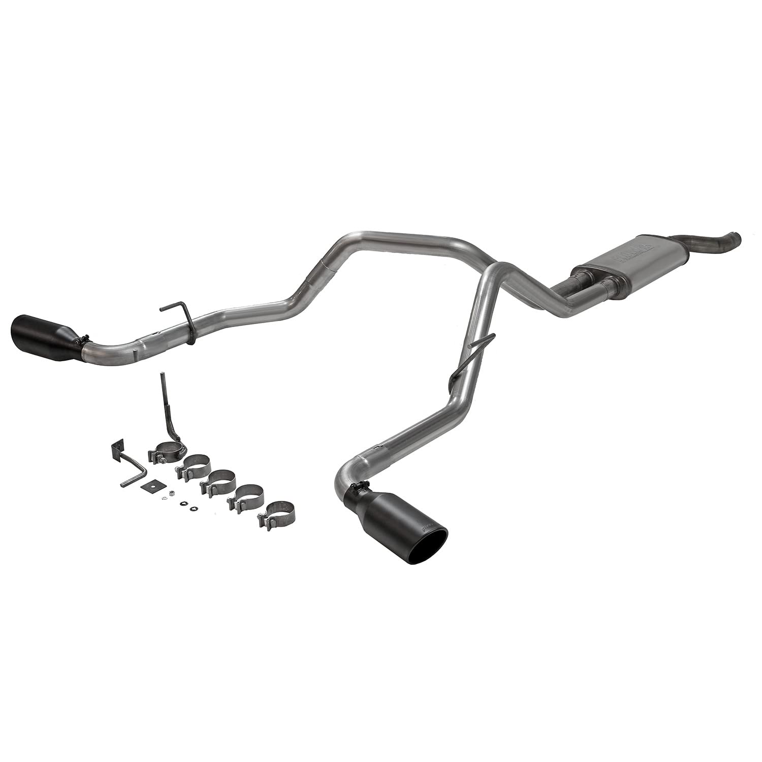 Flowmaster 718103 Flowfx Cat-Back Exhaust System Stainless 2.5 In Dual Side Exit