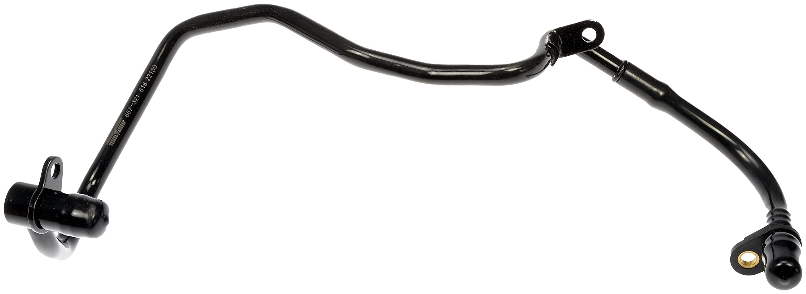 Dorman 667-321 Return (Passenger Side) Turbocharger Coolant Line Compatible With Select Mercedes-Benz Models