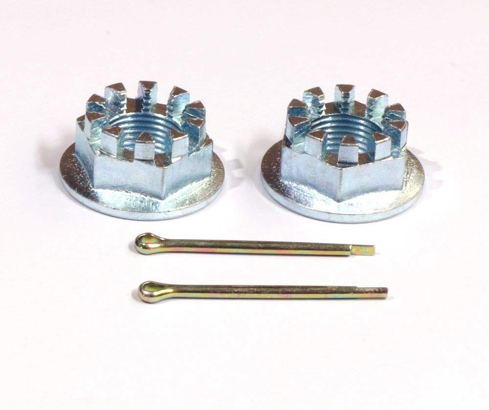 Set Of 2 Rear Axle Castle Nuts & Pins Fits For Honda Trx400Ex 400 1999-2008,Trx300Ex