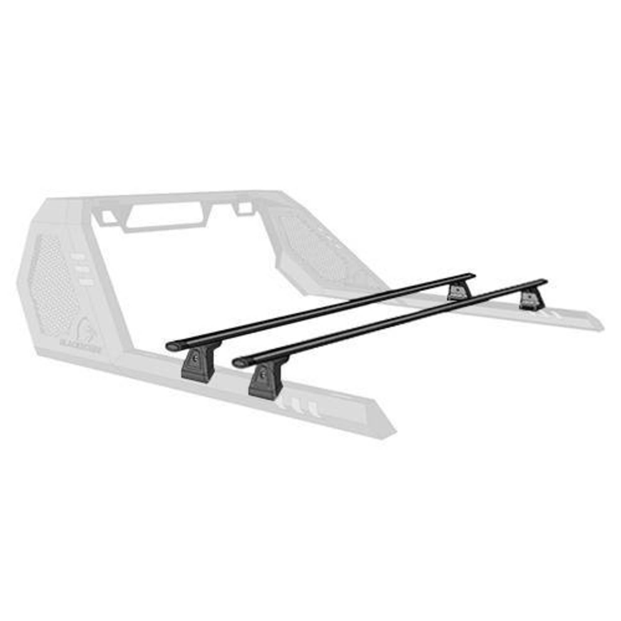Black Horse Off Road Black Horse Vigor Cross Bar Black Compatible With 14-22 Sierra 1500|14-22 Sierra 2500 Hd|14-22 Sierra 3500 Hd|15-22 Ford F-150|Vrcr70