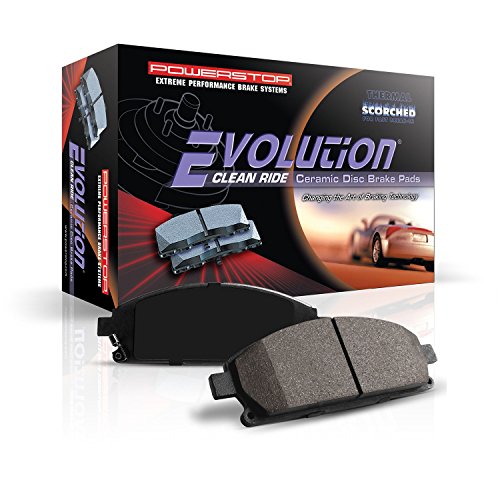 Power Stop 16-1212 Rear Z16 Ceramic Brake Pads For 2013-2018 Lexus Es300H | 2007-2018 Es350 | 2008-2018 Toyota Avalon | 2007-2022 Toyota Camry [Application Specific] | 2006-2018 Toyota Rav4