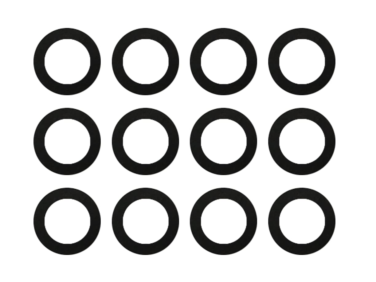 Carburetor Float Bowl Gasket For Many Briggs Engines Replaces B&S 498260 271716 (Pack Of 12)