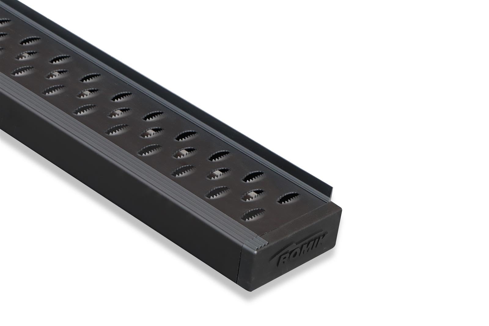 Romik 82372429-6.5' Rpd-T Series Cab Length Black Running Boards