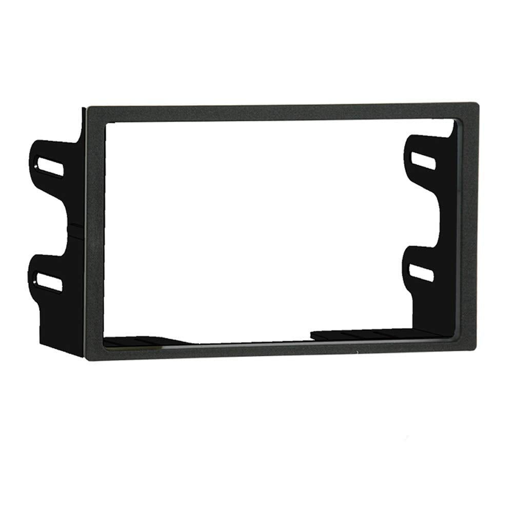 Metra Double DIN Dash Kit for 1999-2006 Volkswagen Golf, GTI, Jetta, Passat - Black Installation Accessory