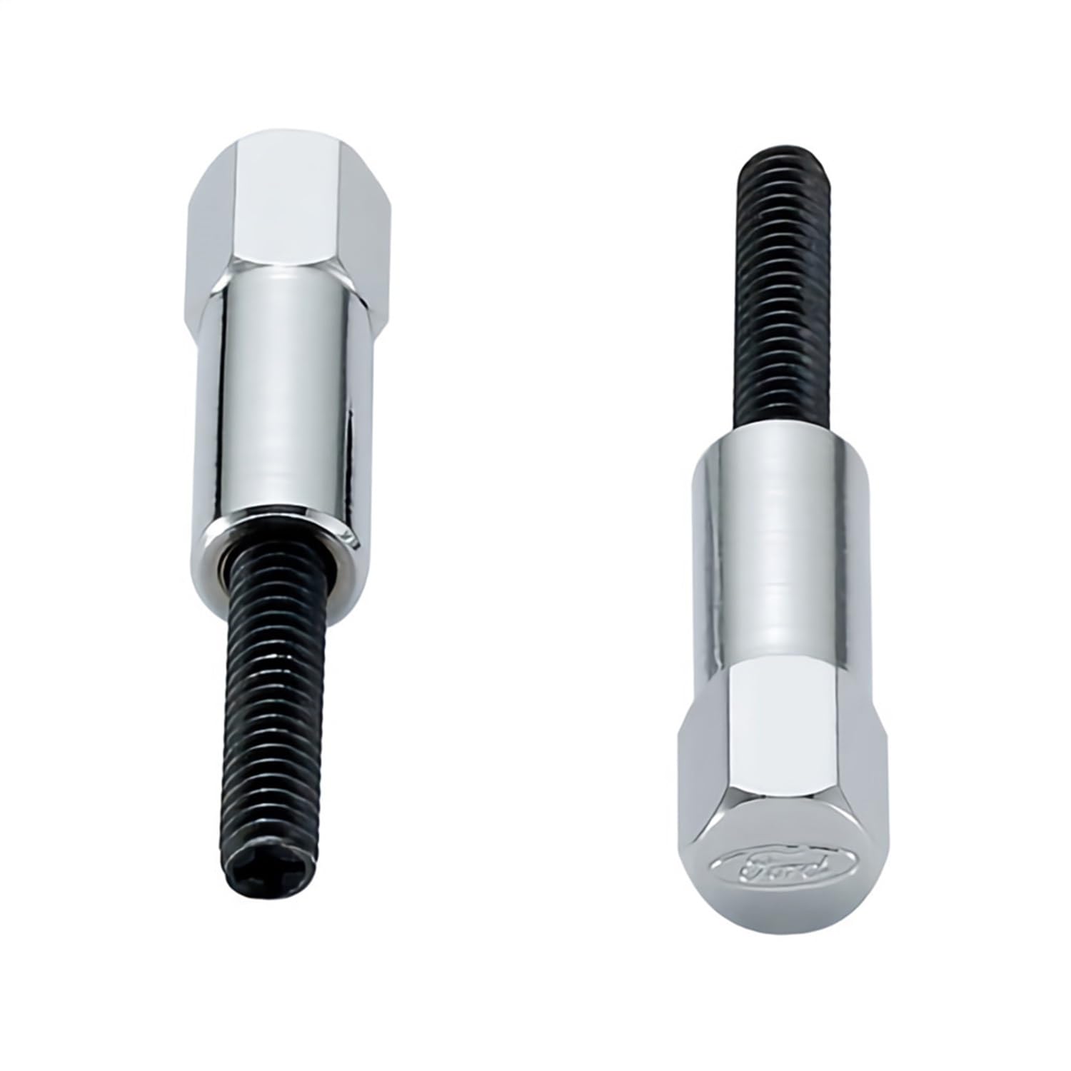 Ford Valve Cove Bolt Kit 4Pk Chrome W/Ford Logo