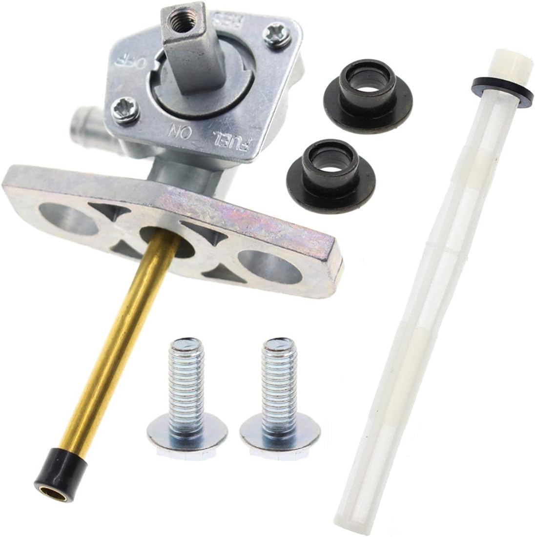 Autokay New Fuel Tank Petcock Valve Assembly 16950-Hm8-003 For 1997-2017 Honda Recon Trx250 Trx 250 Tm