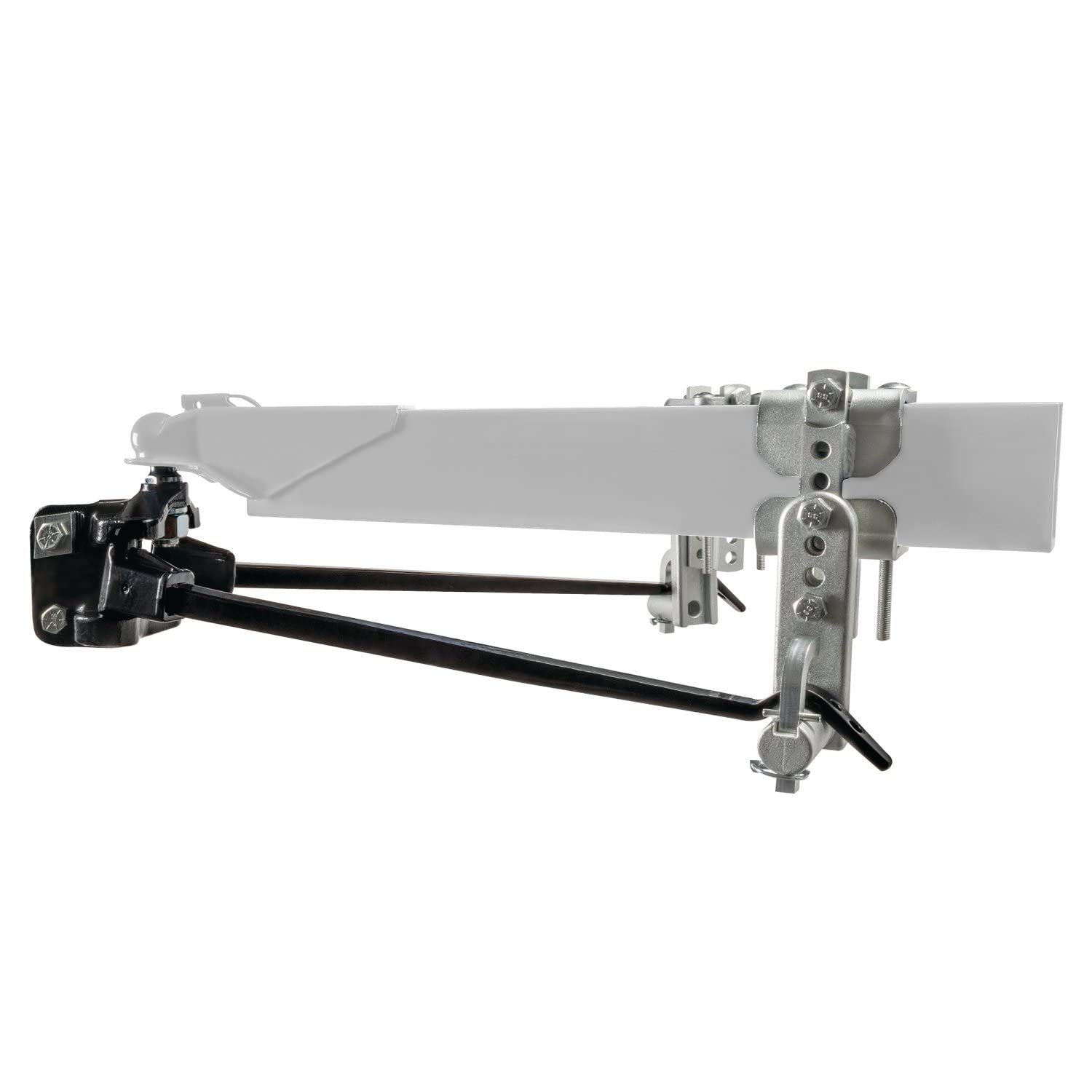 Reese 66092 Weight Distribution Hitch With Active Sway Control, 8,000 Lbs. Capacity, Black