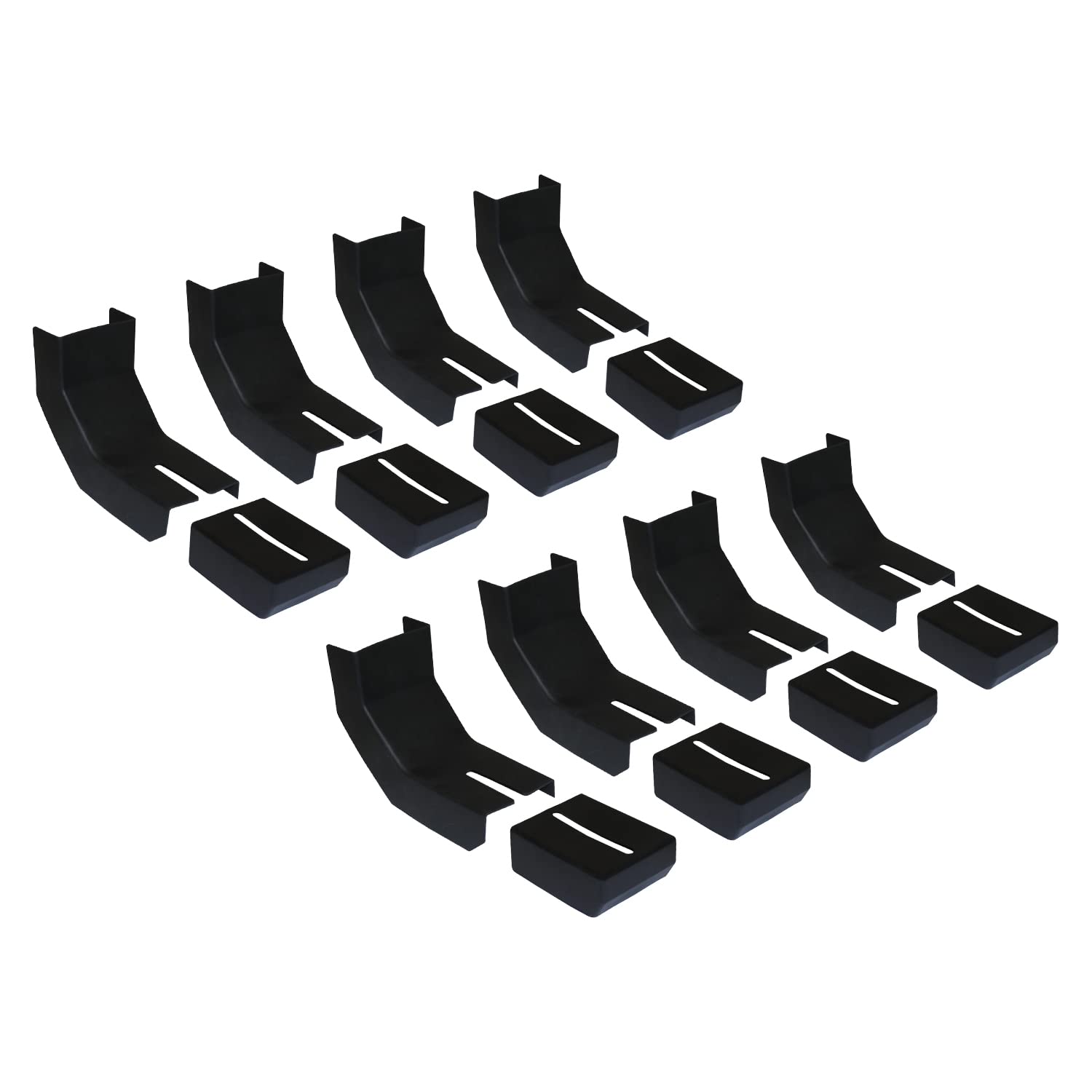 Raptor Series Rb-Bkc8: Bracket Covers Black Thermoplastic Rubber