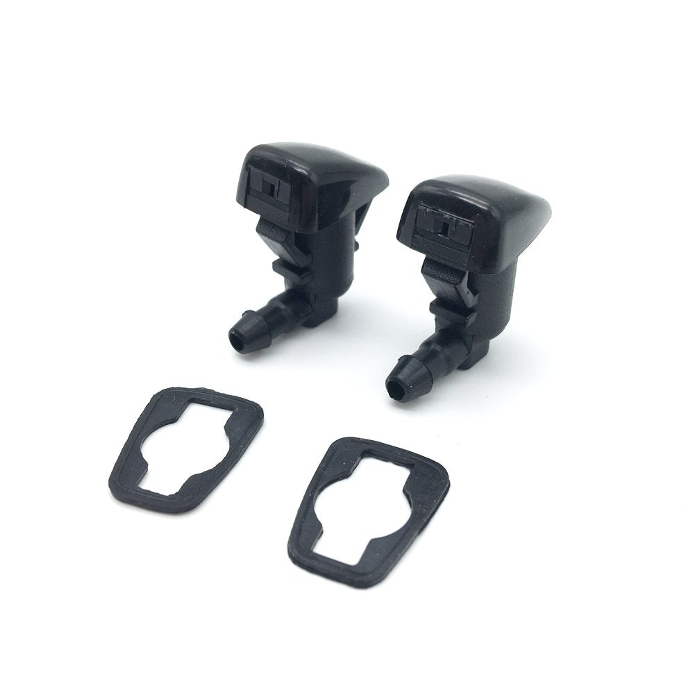 Ensun 2X Front Hood Windshield Washer Nozzle Water Sprayer Jet Replacement For 2008-2011 Ford Focus, 2007-2010 Ford Edge, 2007-2010 Lincoln Mkx