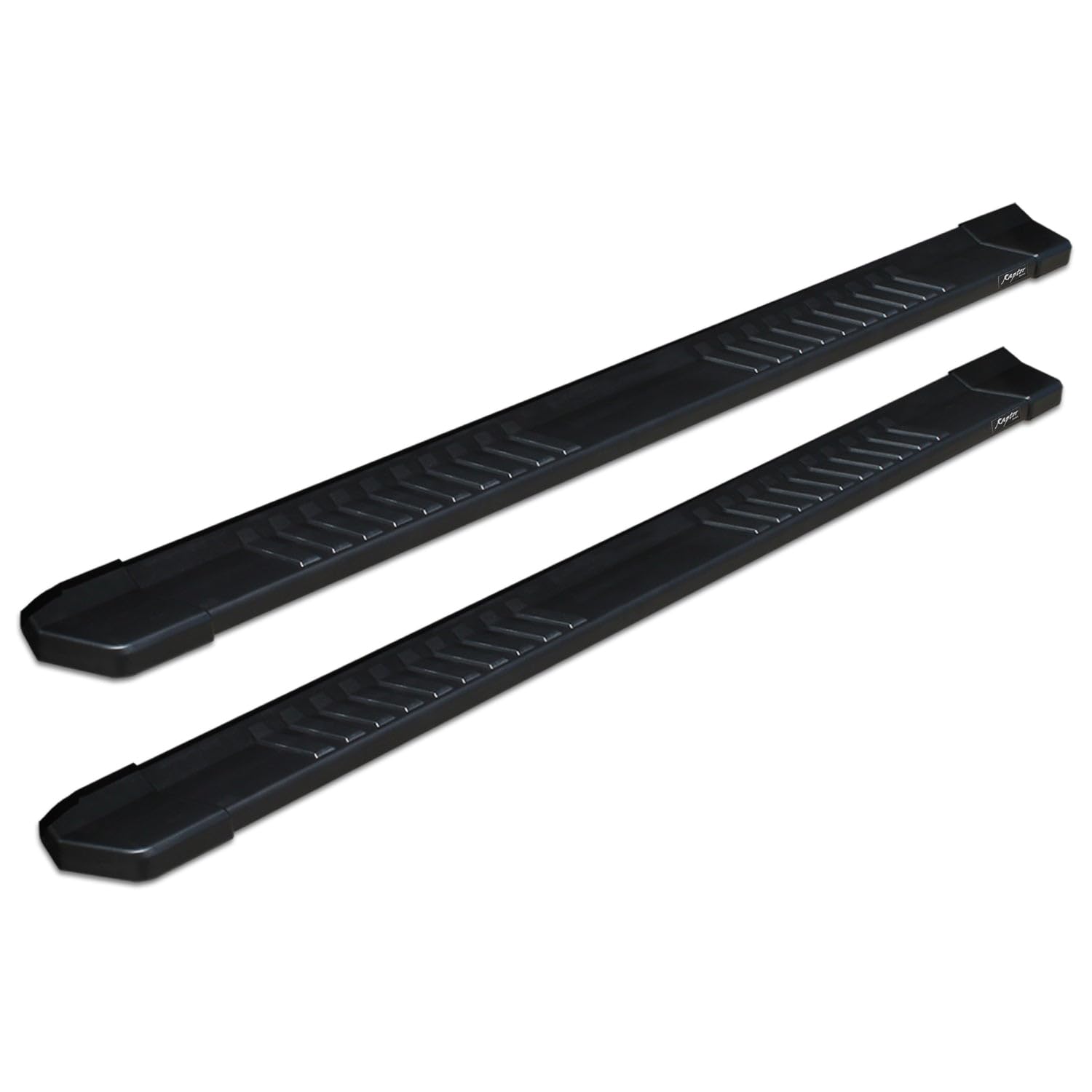 Raptor Series Running Boards Steps 6In Oem Style Black Aluminum For Extended/Double Cab 07-18 Silverado/Sierra 1500 07-19 2500/3500