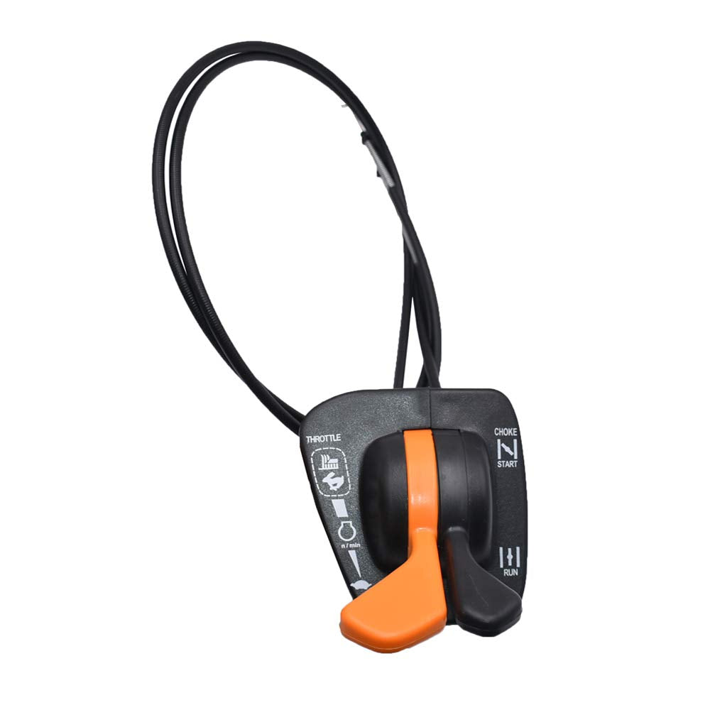 Partman Gy20948 Replace Fit For John Deere Throttle & Choke Cable Gy20772 Twin Control Handles Fit For Jd Model 125 135 145 155C 190C La120 La130 La140 La150 X140 La135 La145 La155 La165 La175