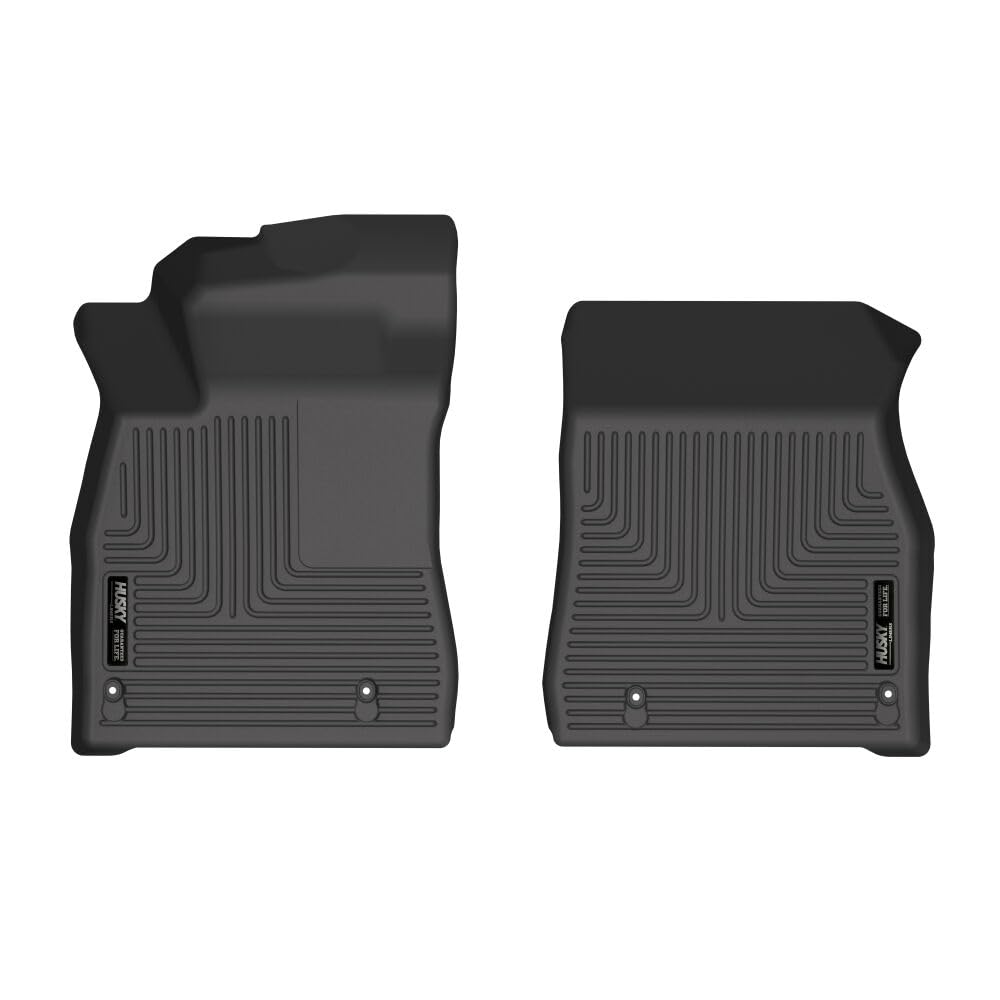 Husky Liners X-Act Contour Floor Mats | Fits 2020-2024 Nissan Sentra | Front Row, 2-Pc Black - 51811