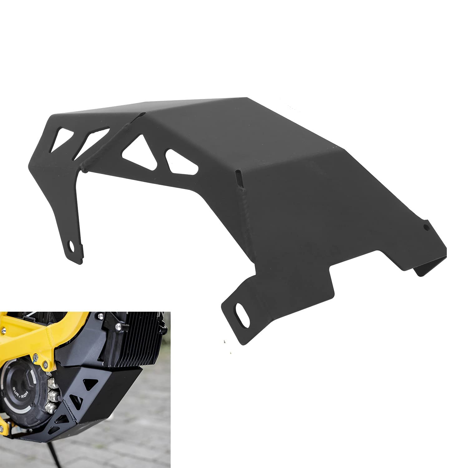 Jfg Racing Skid Plate For Surron Light Bee,Engine Bash Guard Chassis Cover For For Electric Dirt Bike Surron Light Bee X/Surron Light Bee S