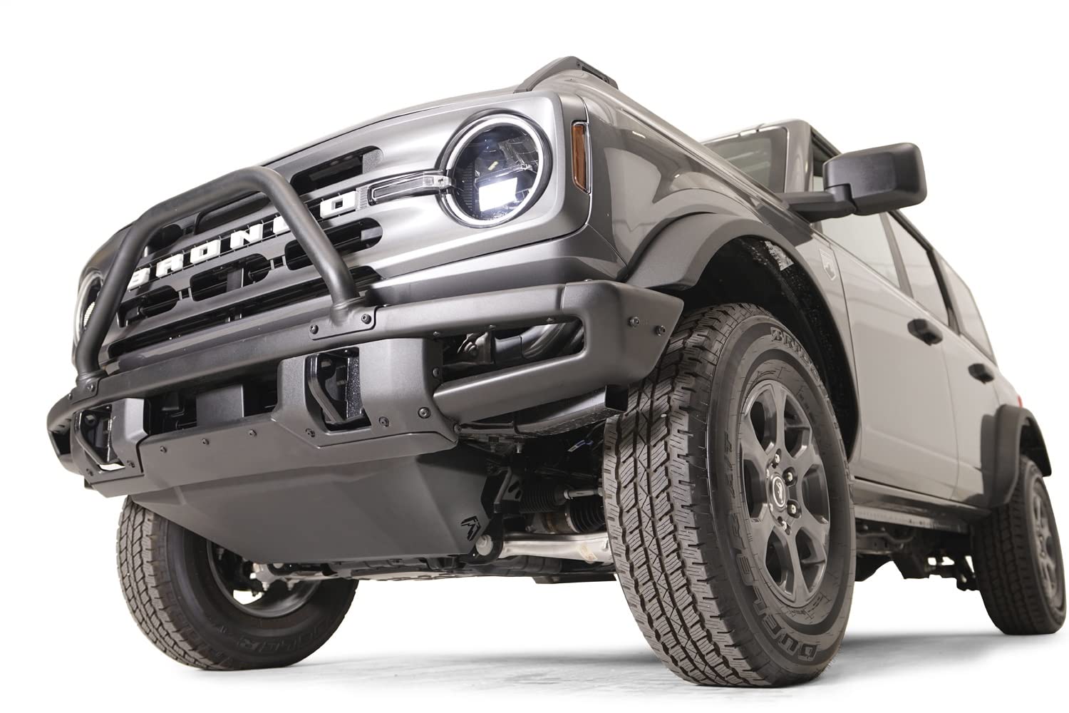 Fab Fours 21+ Bronco Skid Plate, Black (Fb21-Z5250-1)